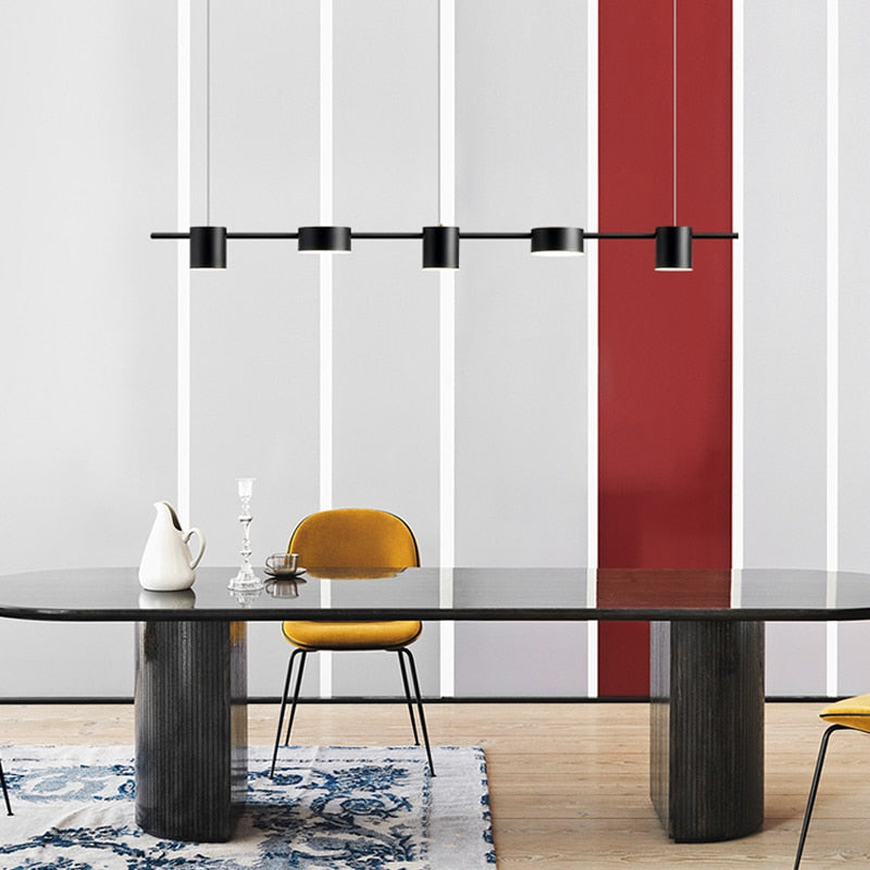 linear pendant chandelier