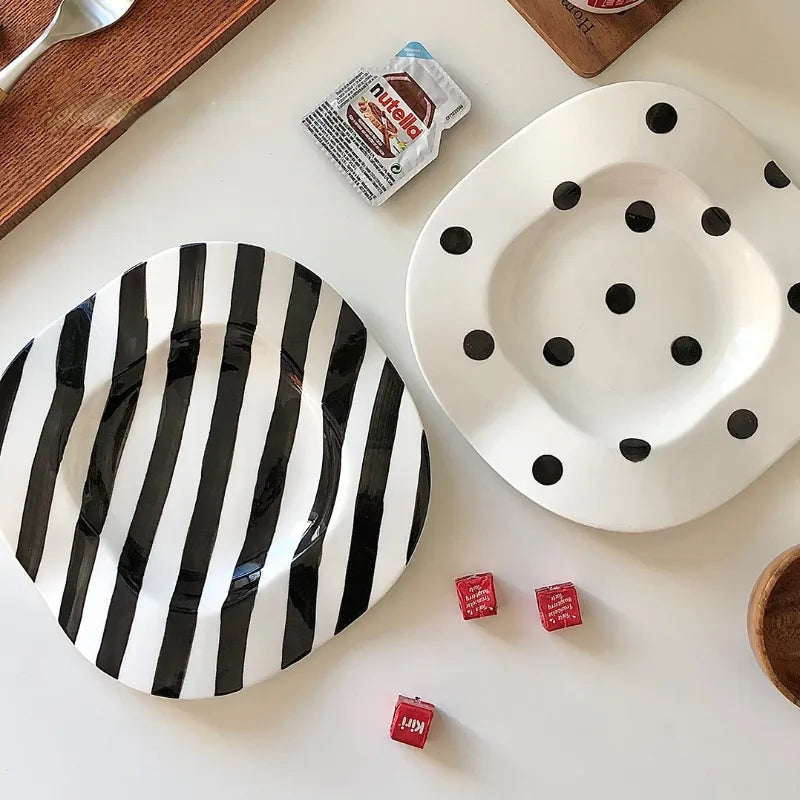 Whimsical 8inch Ceramic Plates
