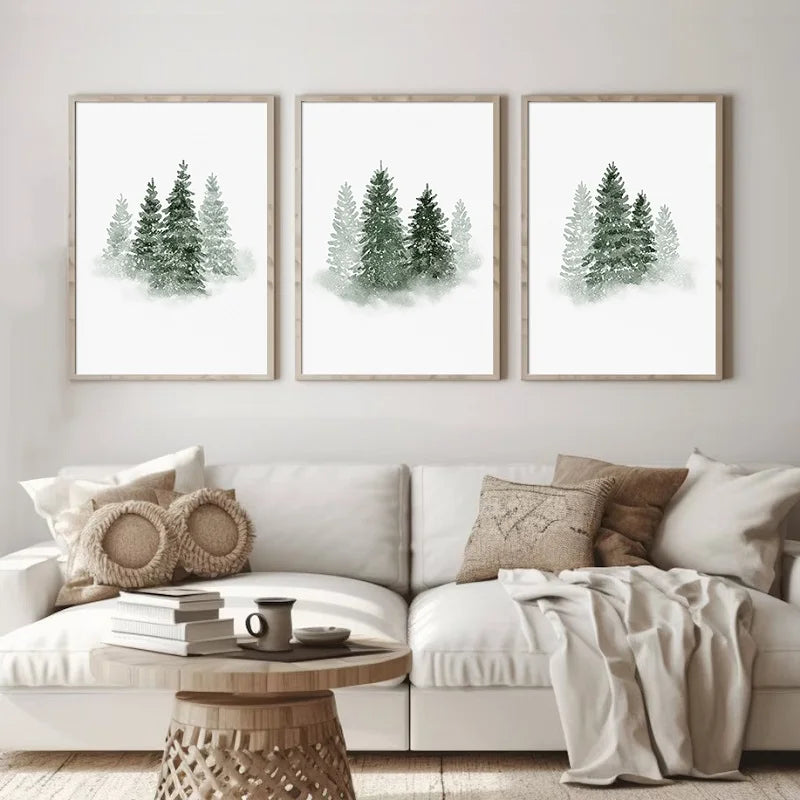 modern Christmas painting
