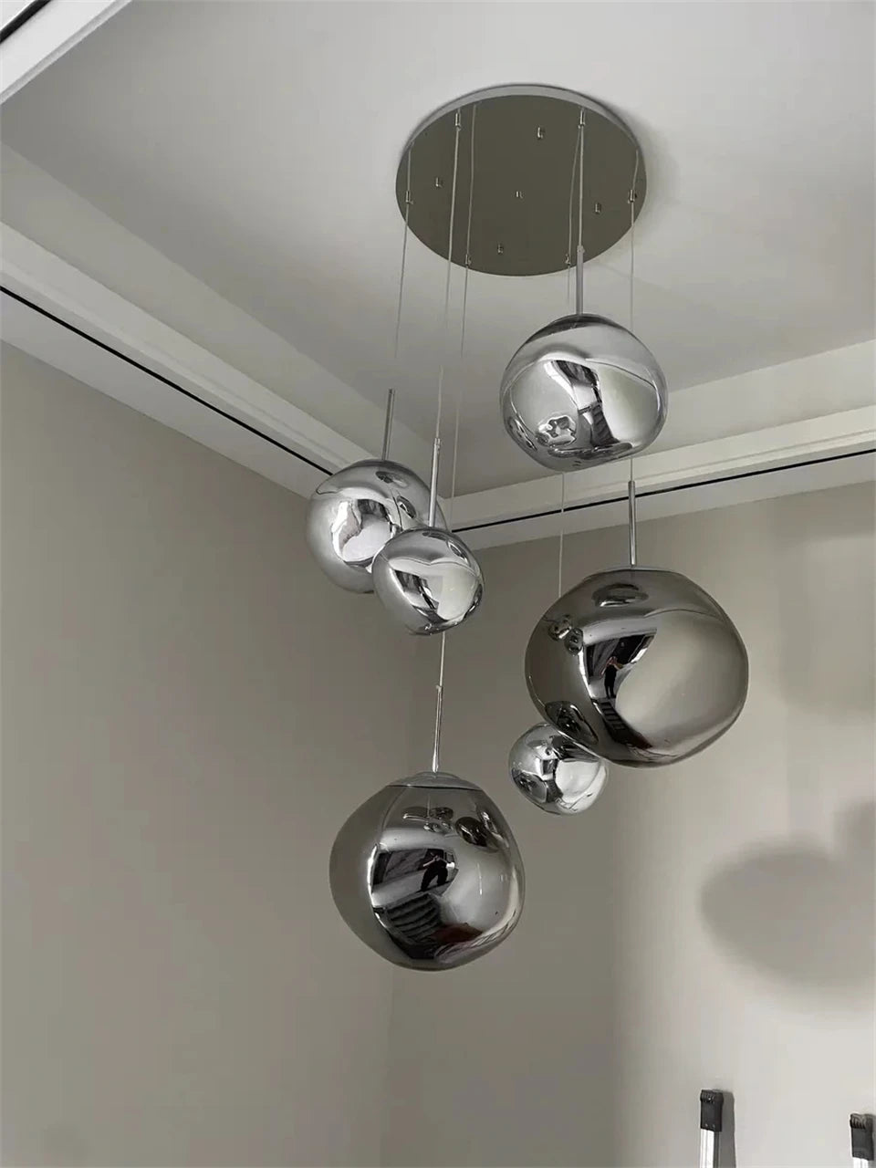 Iridescent Pendant Lights