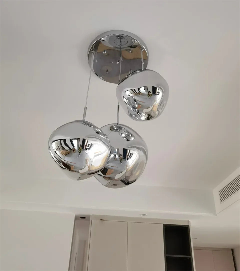 Iridescent Pendant Lights