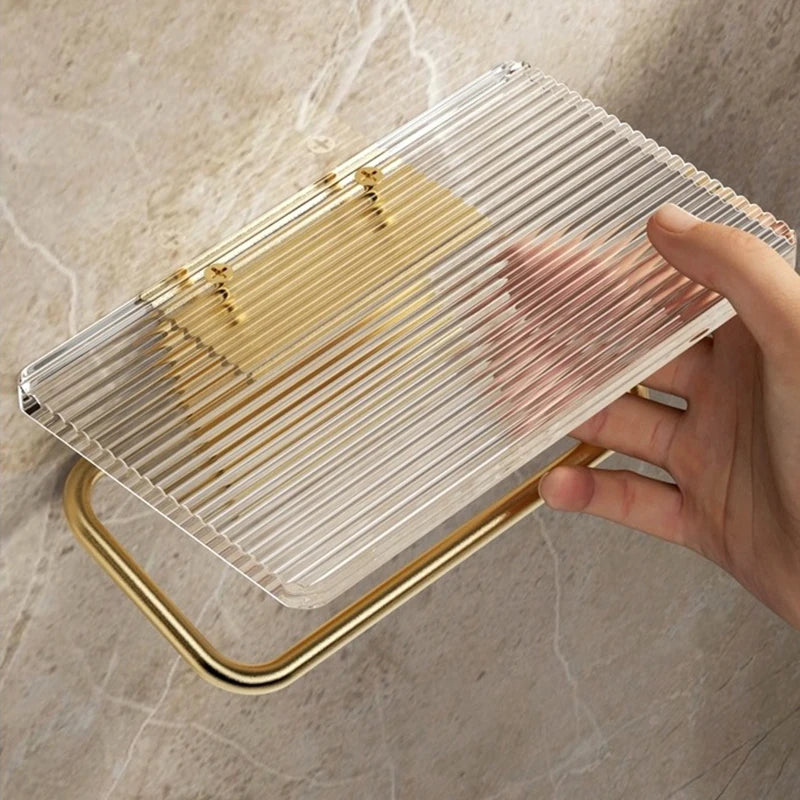 Luxe Bathroom Paper Roll Holder