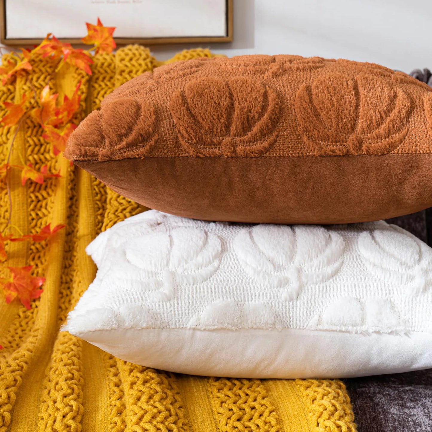 Fall Design Decorative Pillow Cover