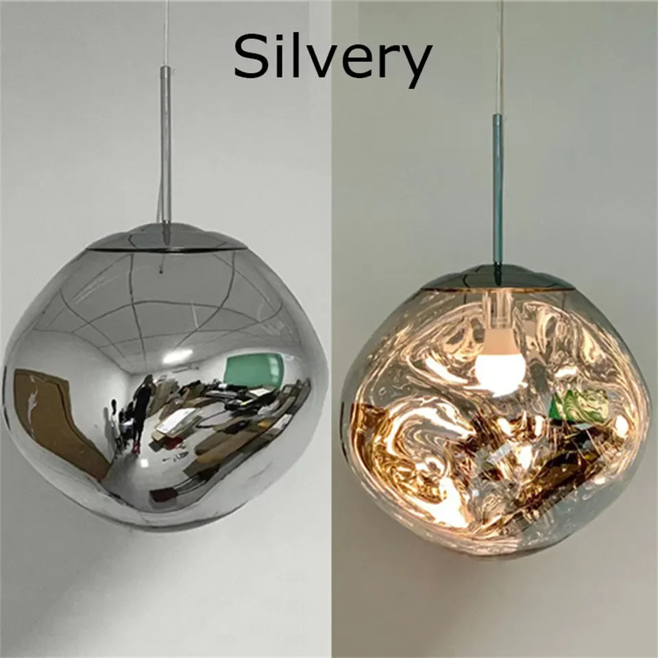 Iridescent Pendant Lights