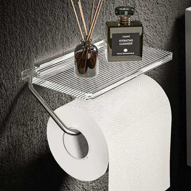 Luxe Bathroom Paper Roll Holder