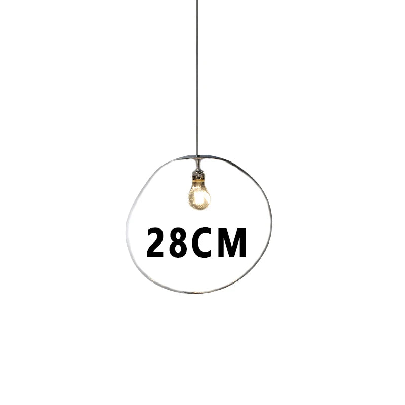 Iridescent Pendant Lights