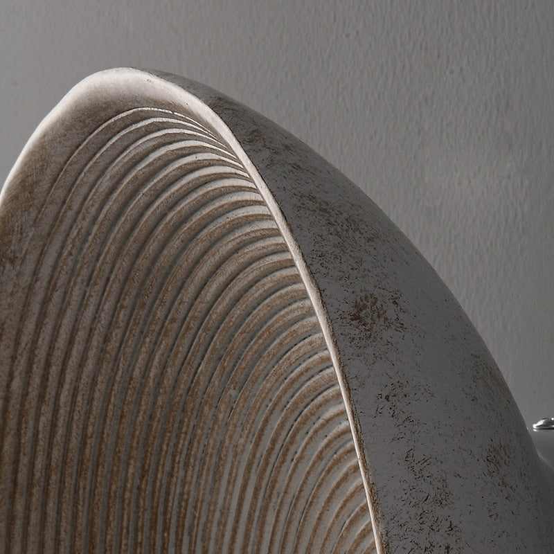 Japandi Circle Wall Sconce