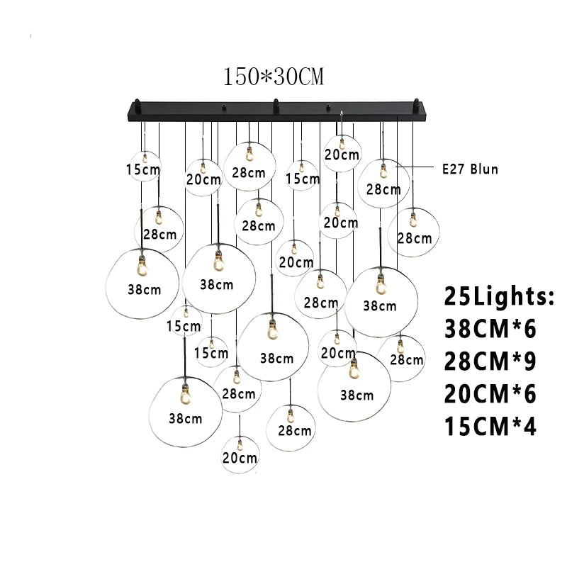Iridescent Pendant Lights