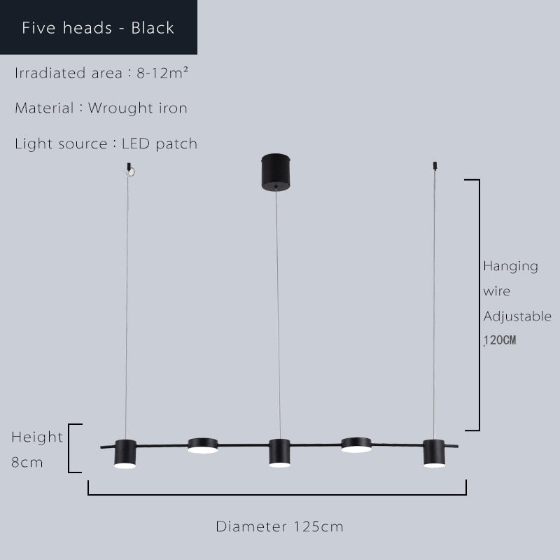 Linear Cylinder Light Fixture