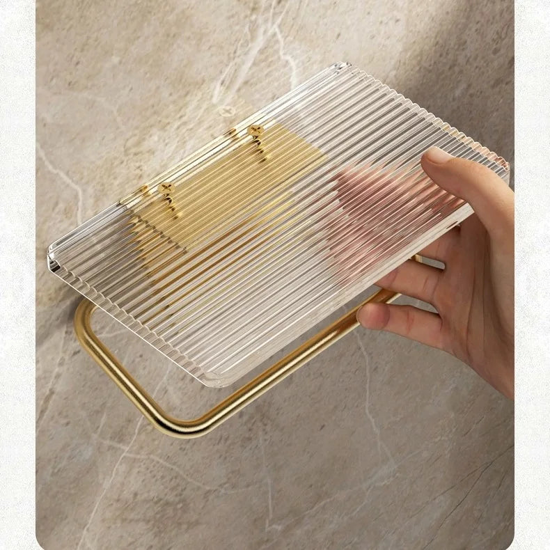 Luxe Bathroom Paper Roll Holder