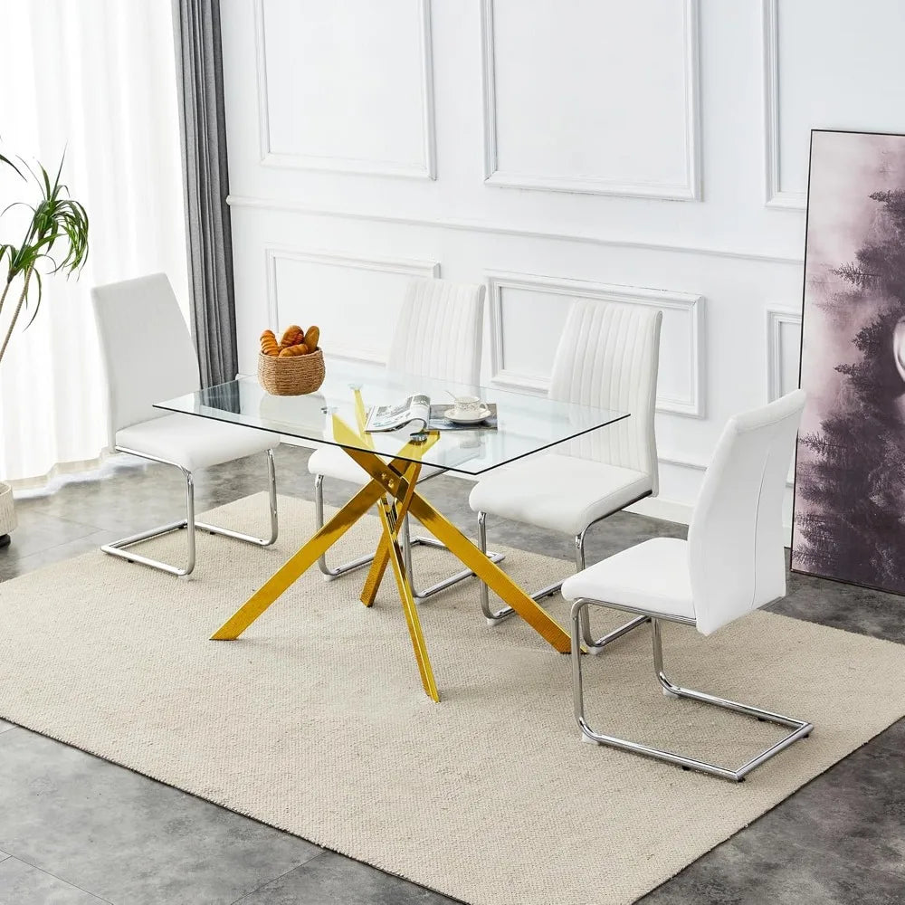 glass Dining room table