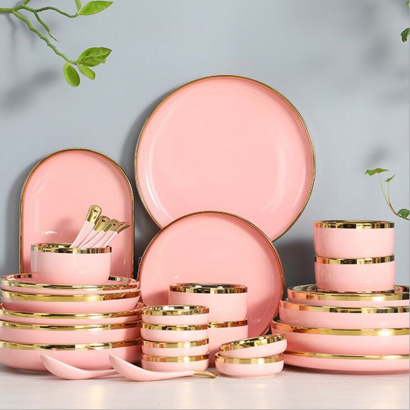 luxury dinner set
