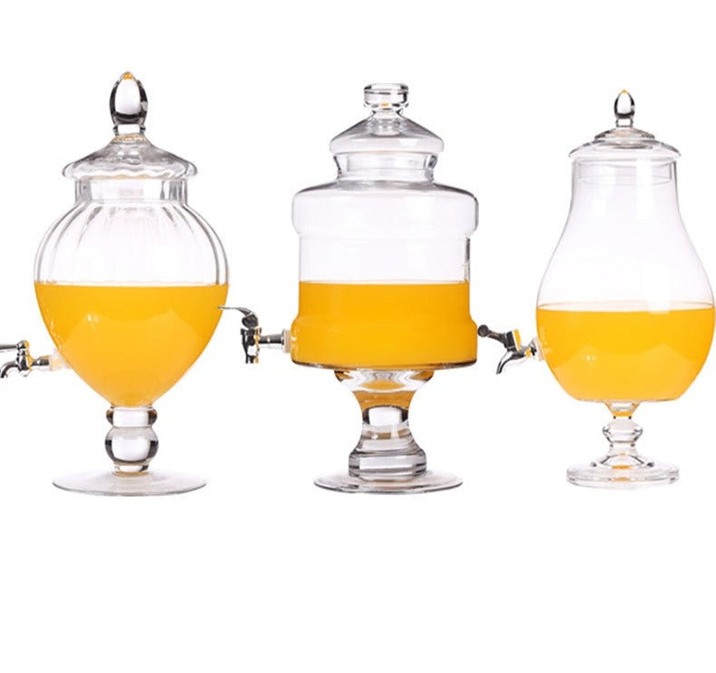 glass drink dispenser