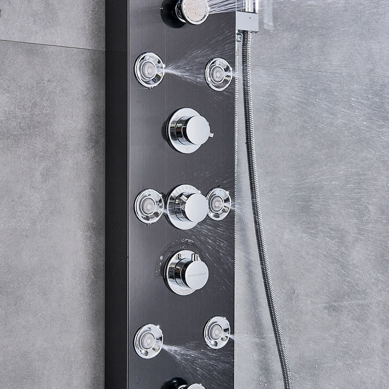 Shower Head With LED Panel
