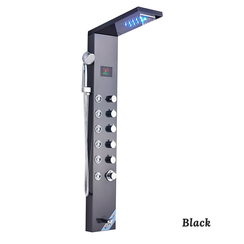 Shower Head With LED Panel