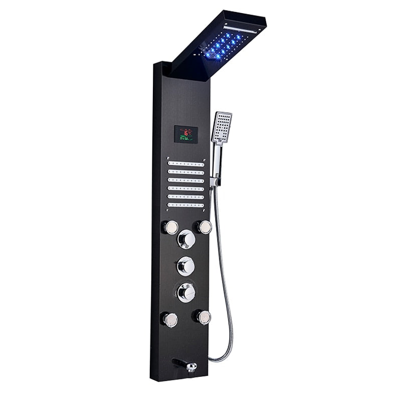 Shower Head With LED Panel