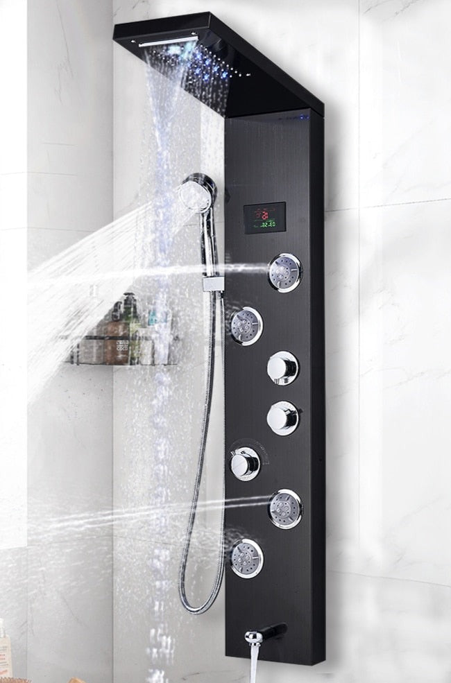 Shower Head With LED Panel