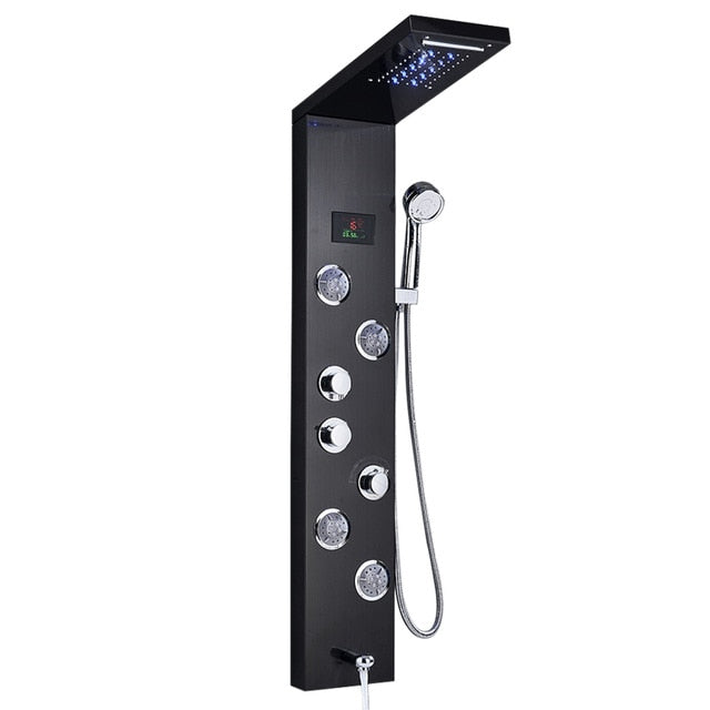 Shower Head With LED Panel