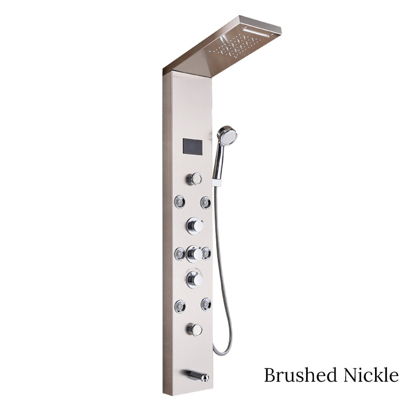 Shower Head With LED Panel