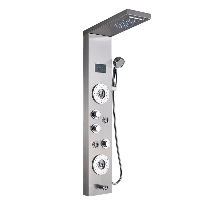 Shower Head With LED Panel