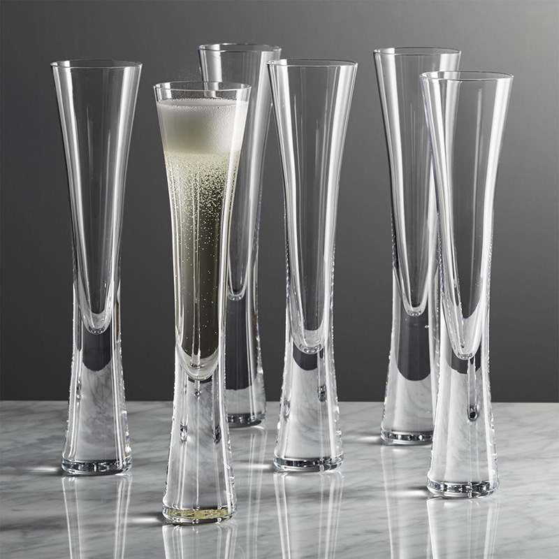 Halden Champagne Flutes – Set Of Glassware The White, 44% OFF