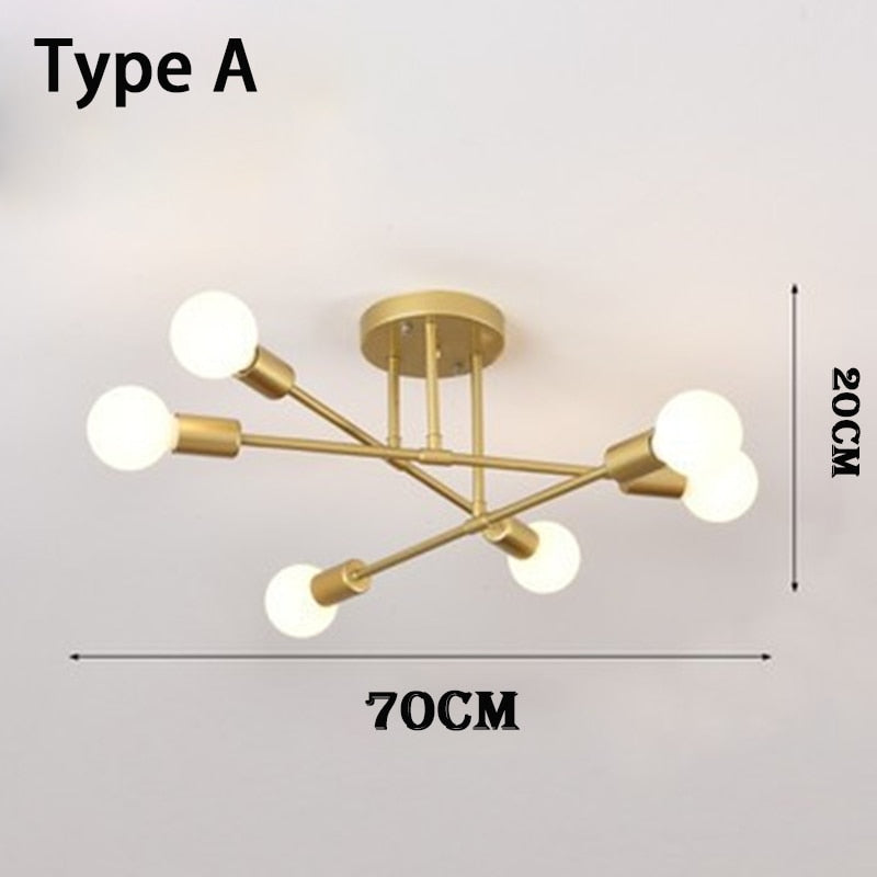 Free Flowing Light Fixture