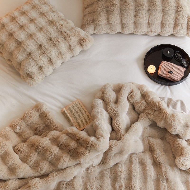 Woven Sherpa Blanket