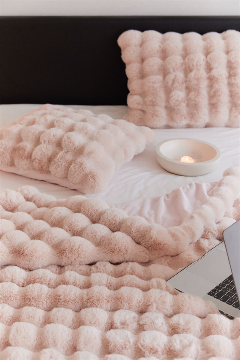 Woven Sherpa Blanket