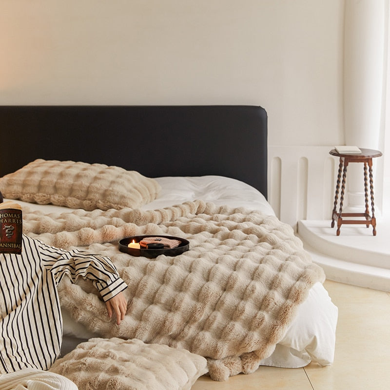 Woven Sherpa Blanket