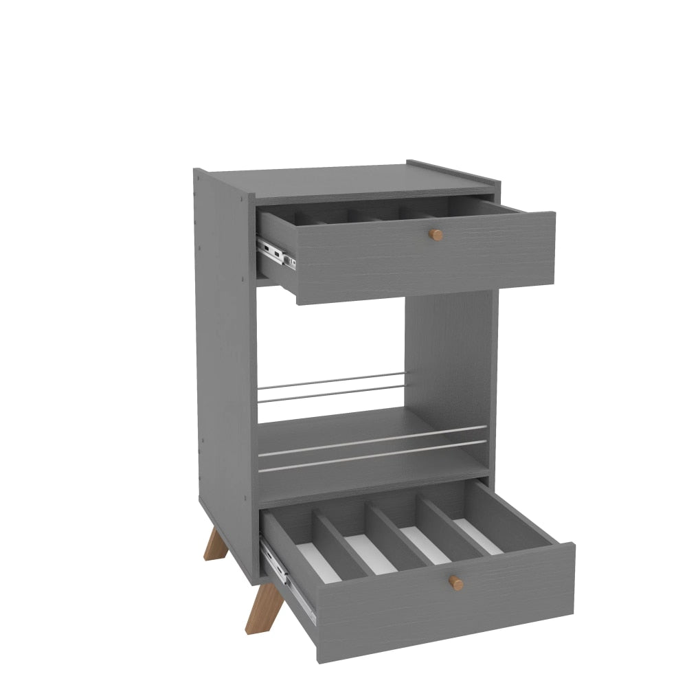 Contemporary Wine Shelf