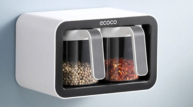 no drill spice rack