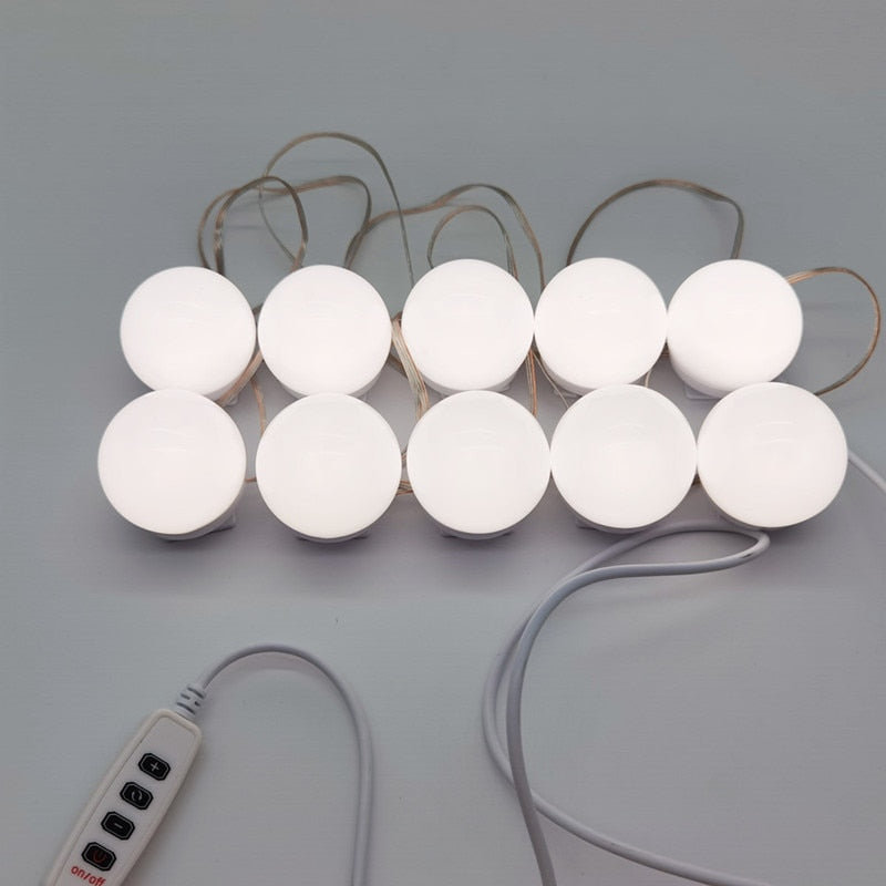 Hollywood Style Vanity Mirror Light Bulbs