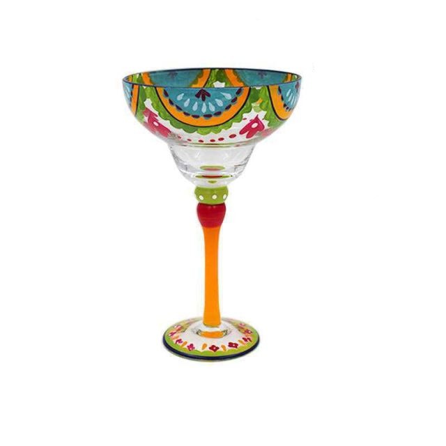 Festive Margarita Glasses
