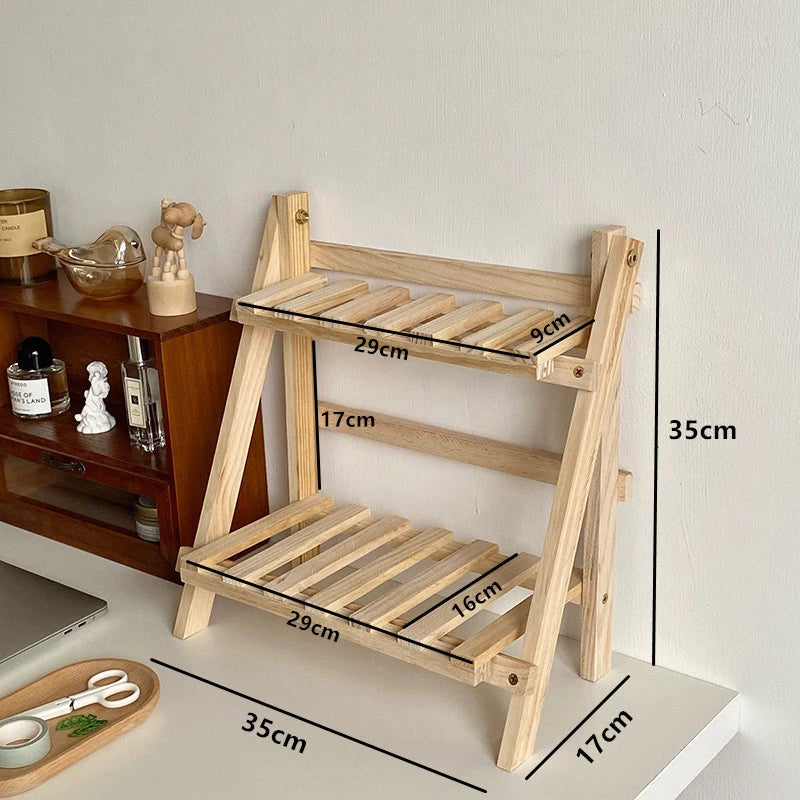 Wooden Organizer Shelf