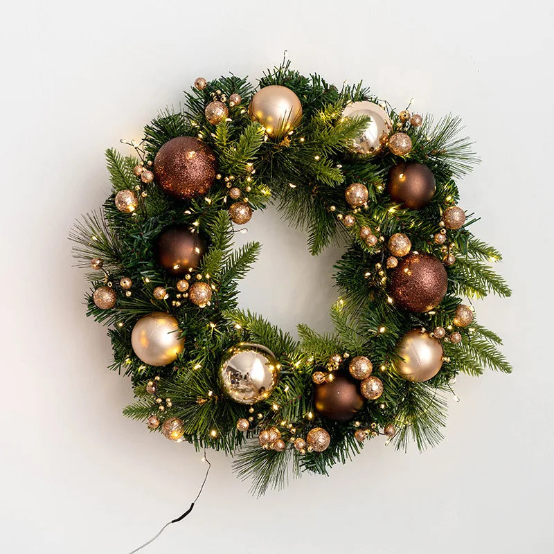 elegant christmas wreaths for front door