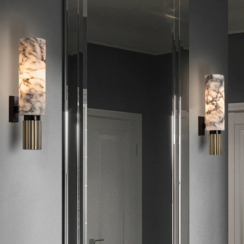 Modern Luxury  Marble Wall Sconce