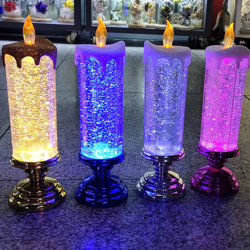 Sparkling LED Candle