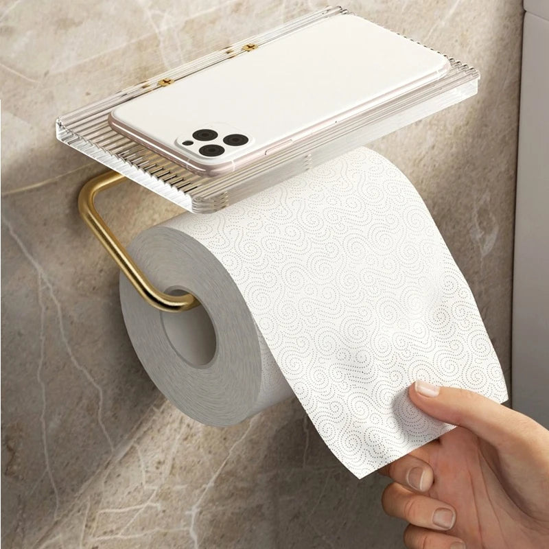 Luxe  Bathroom Paper Roll Holder