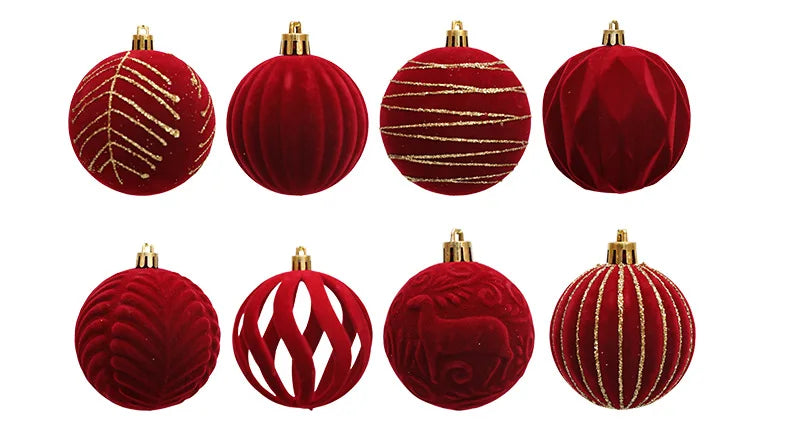Matte Mini Christmas Ornaments
