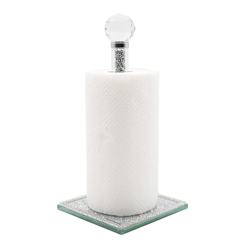 Crushed Diamond Paper Towel Holder