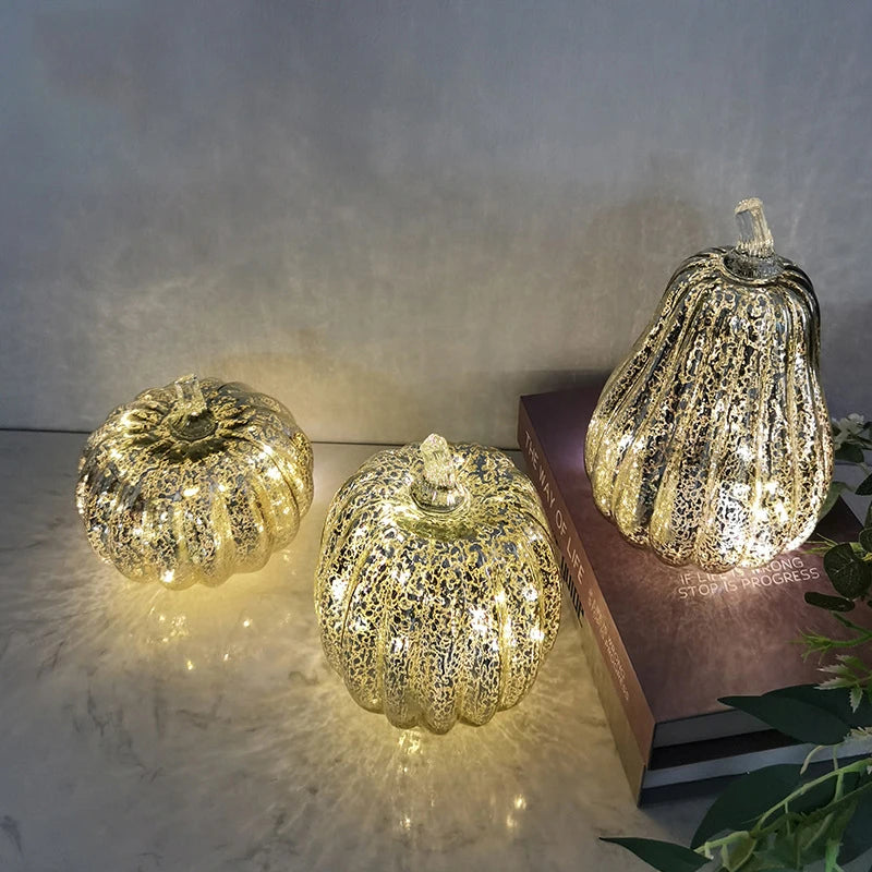 LED Light Glass Gourd