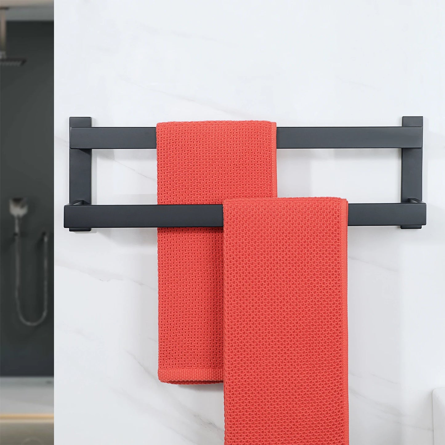 Double Towel Rack