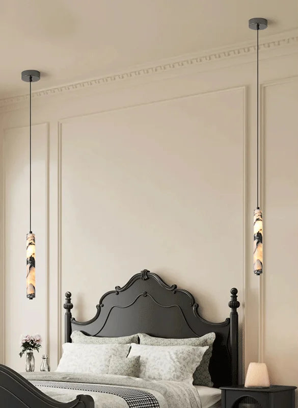 Luxury Natural Stone Pendant Lamp