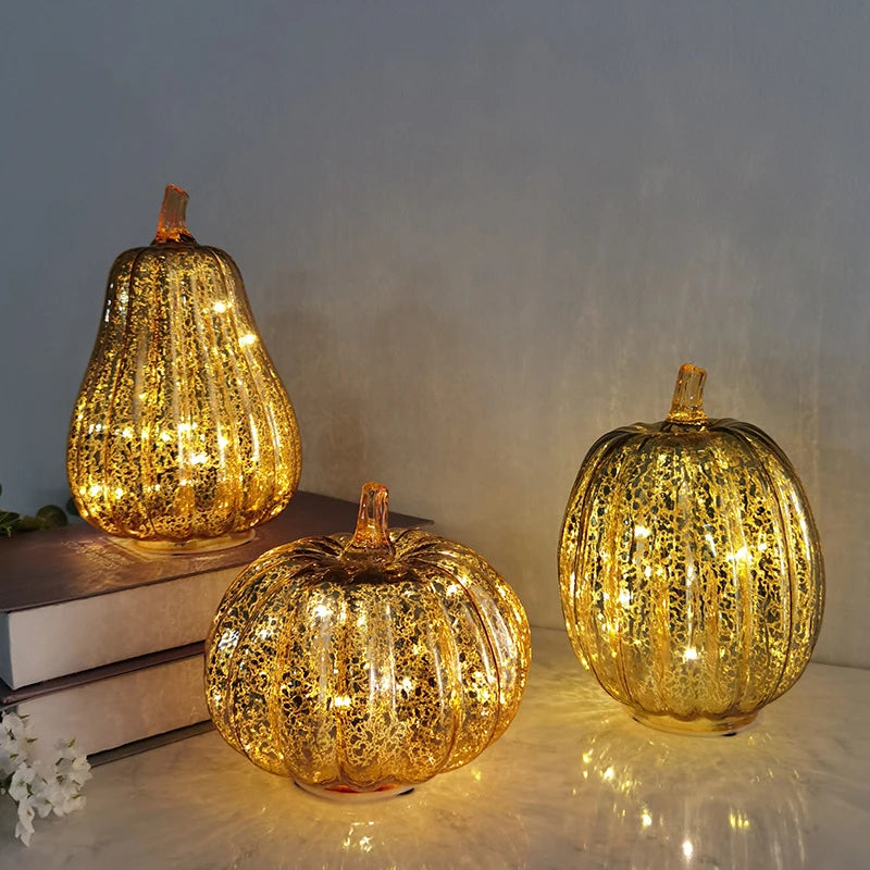 LED Light Glass Gourd