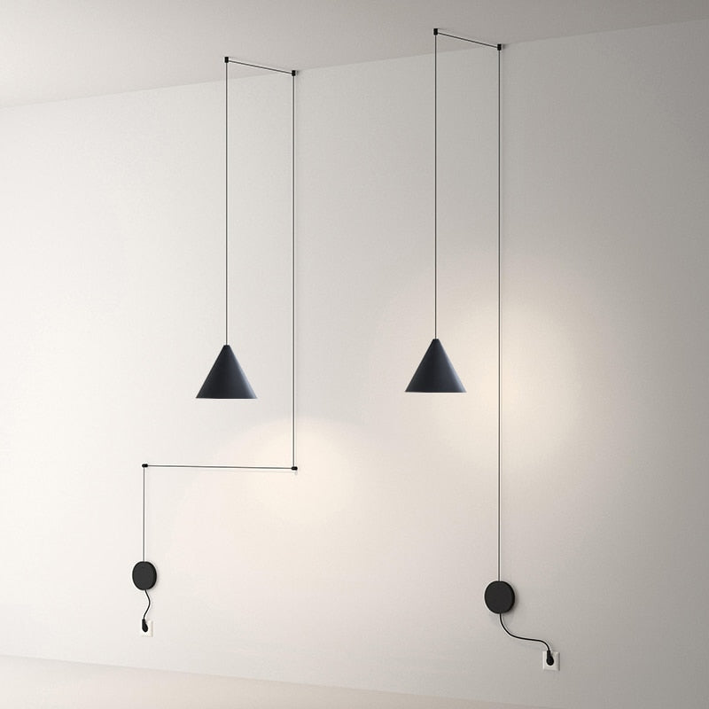 Line Wire Pendant Light