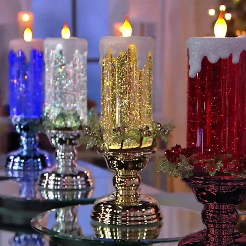 Sparkling LED Candle