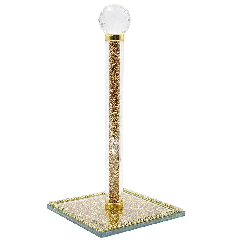 Crushed Diamond Paper Towel Holder