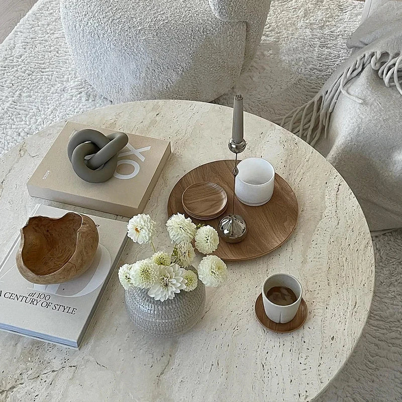 Round coffee table 