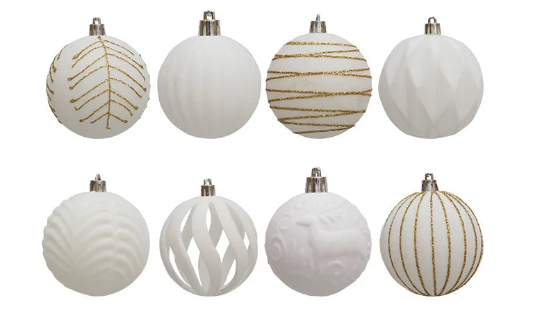 Matte Mini Christmas Ornaments