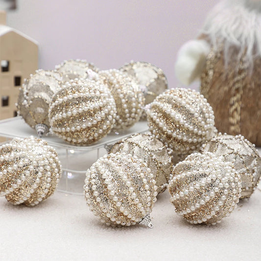 Decorative pearlized ornaments